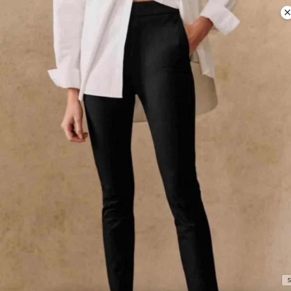 Sezane Black Clara Pant | EU 36 / US 4
